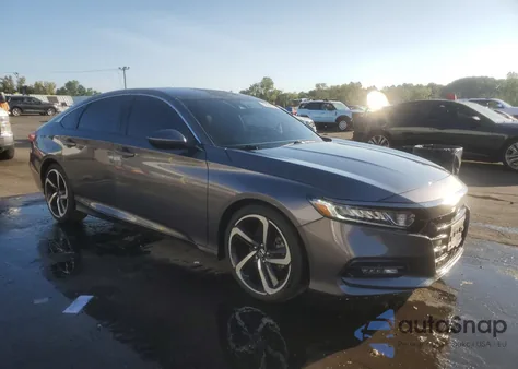 2019 Honda Accord Sport from USA, damaged, VIN 1HGCV1F39KA162925